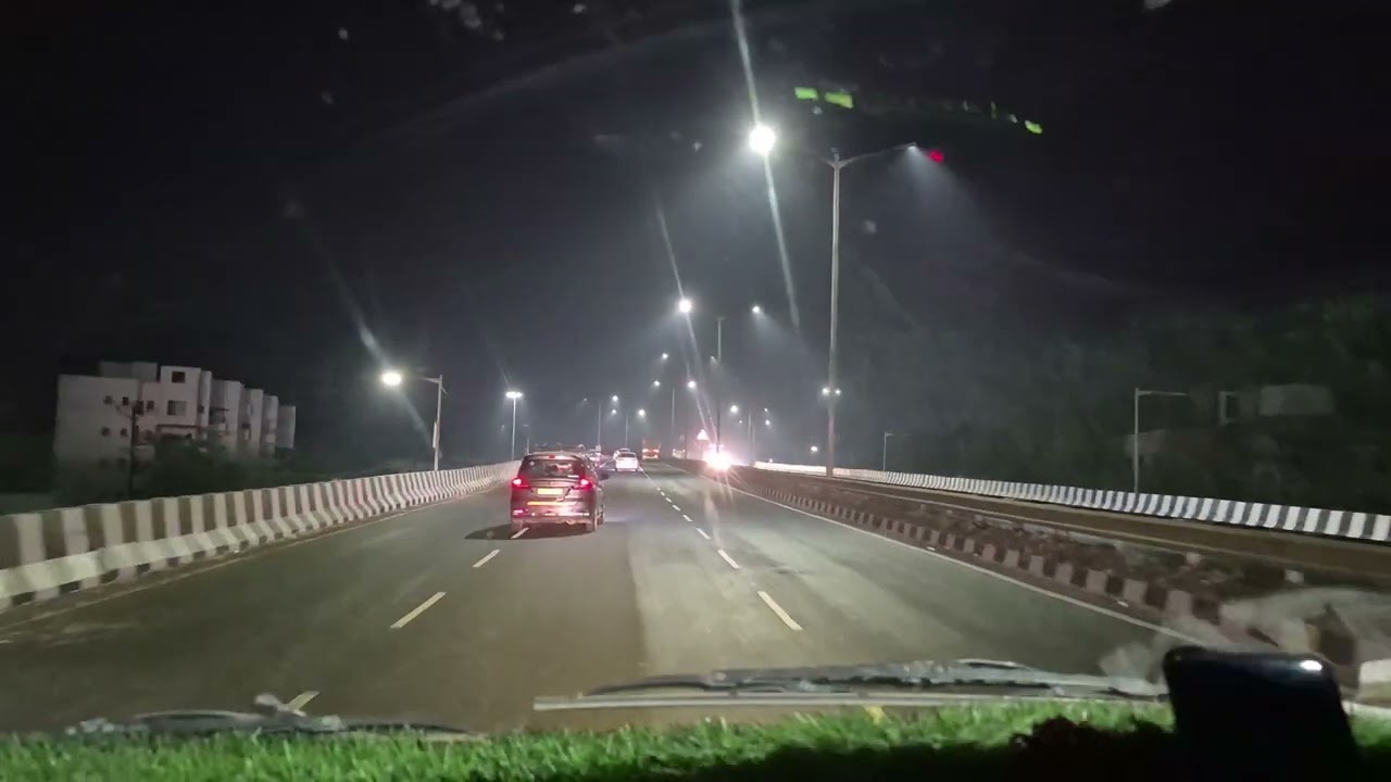 Tum mile dil khile romantic song night driving video ❤️#cardriving #travel #romanticmusic #highway 