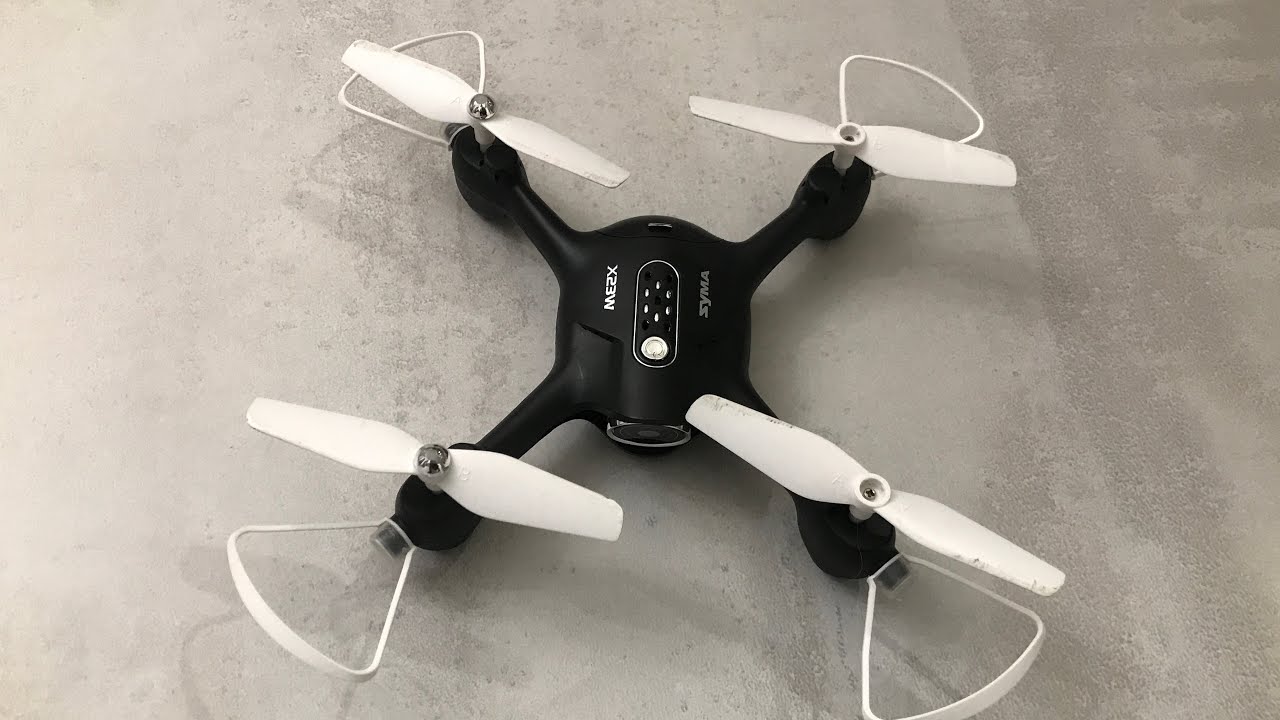 Квадрокоптер SYMA X23w . Запускаем маленький квадрокоптер детский . Обзор квадрокоптера