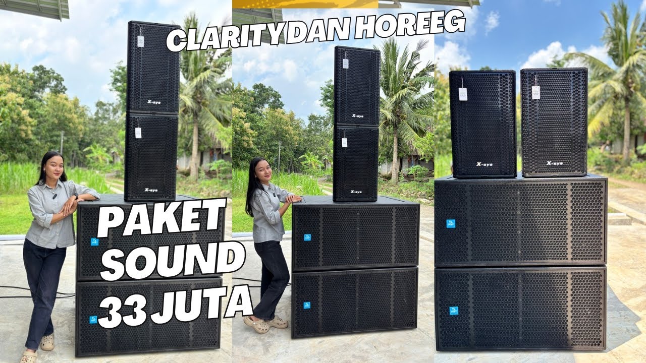 Paket sound 33jt minimalis HOREG 