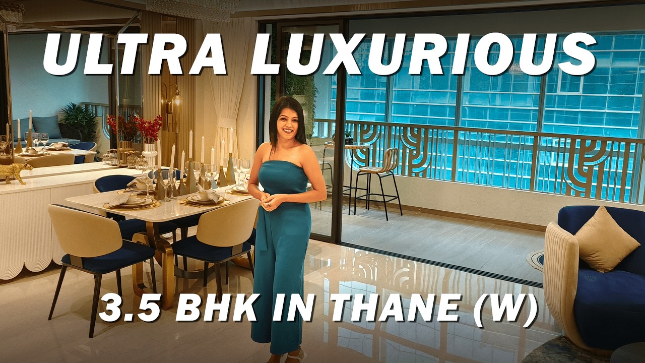 Premium 3.5 BHK in Thane | Rooftop Pool, Clubhouse & Forest Landscape Living