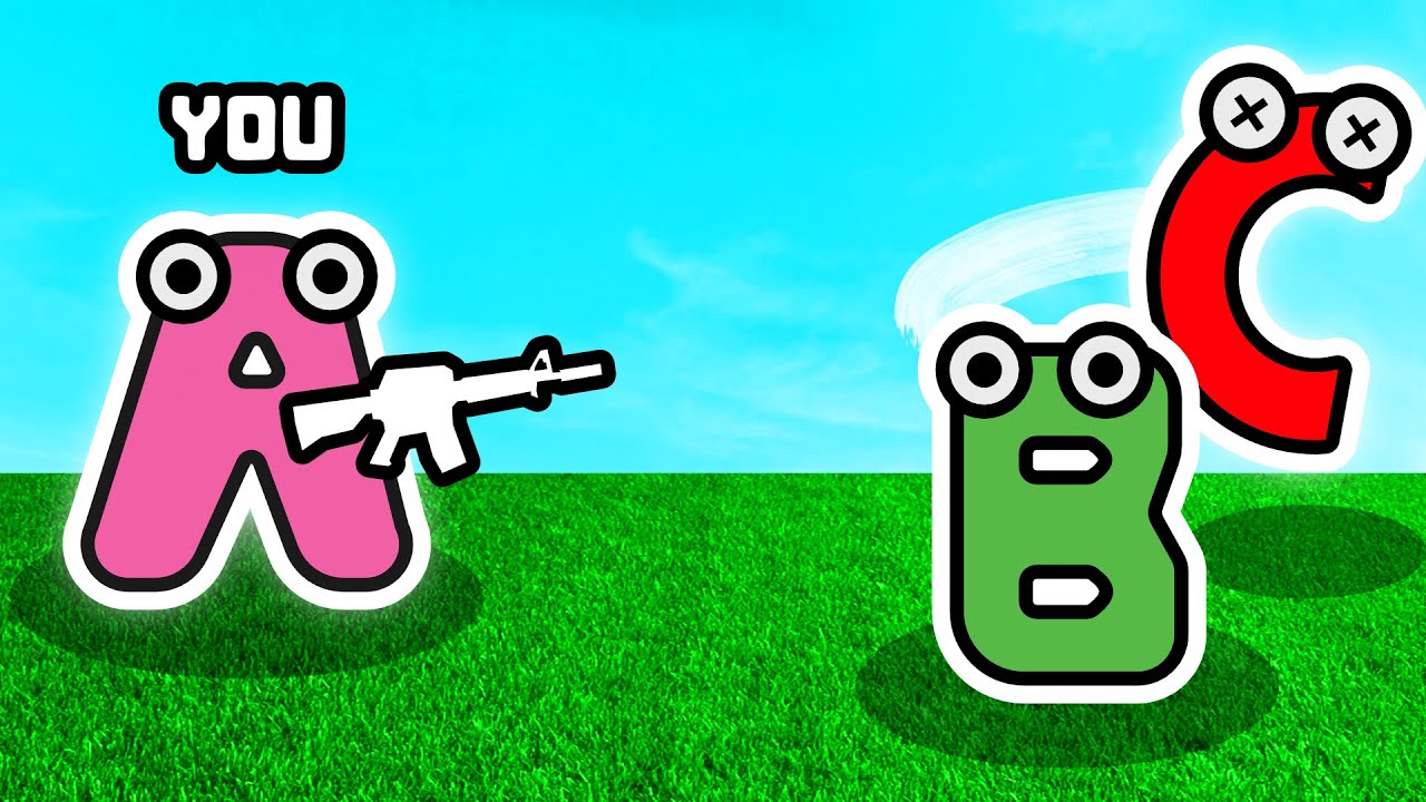 I Made a Game where YOU are Letters