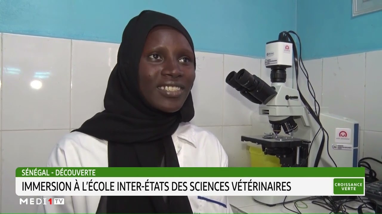 #CroissanceVerte .. Sénégal-découverte:  immersion à l'école inter-états des sciences vétérinaires