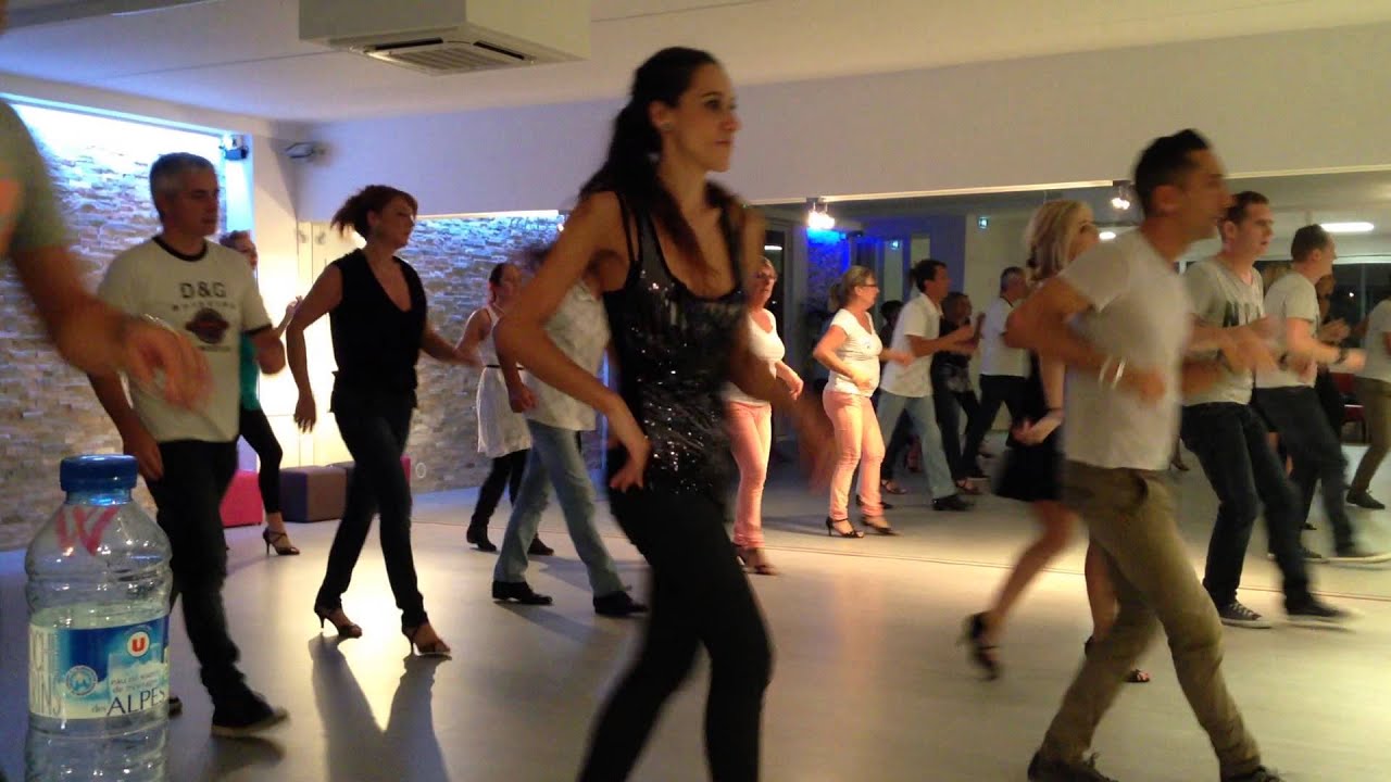 Ecole Salsa Nice - Echauffement Shine - Cours Inter Porto