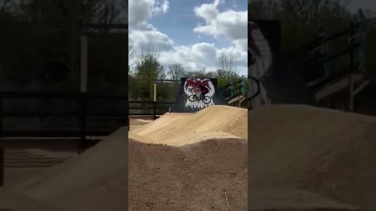 trying the wall ride at phoenix cycleworks