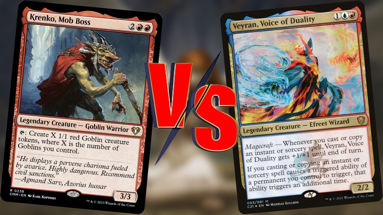 Krenko Vs Veyran 1v1 EDH/CMDR Gameplay