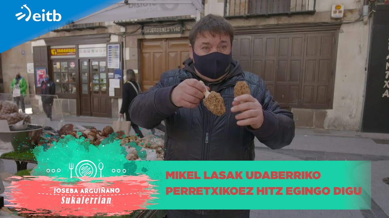 Udaberriko perretxiko eta onddoei buruz aritu gara Mikel Lasarekin Ordizian