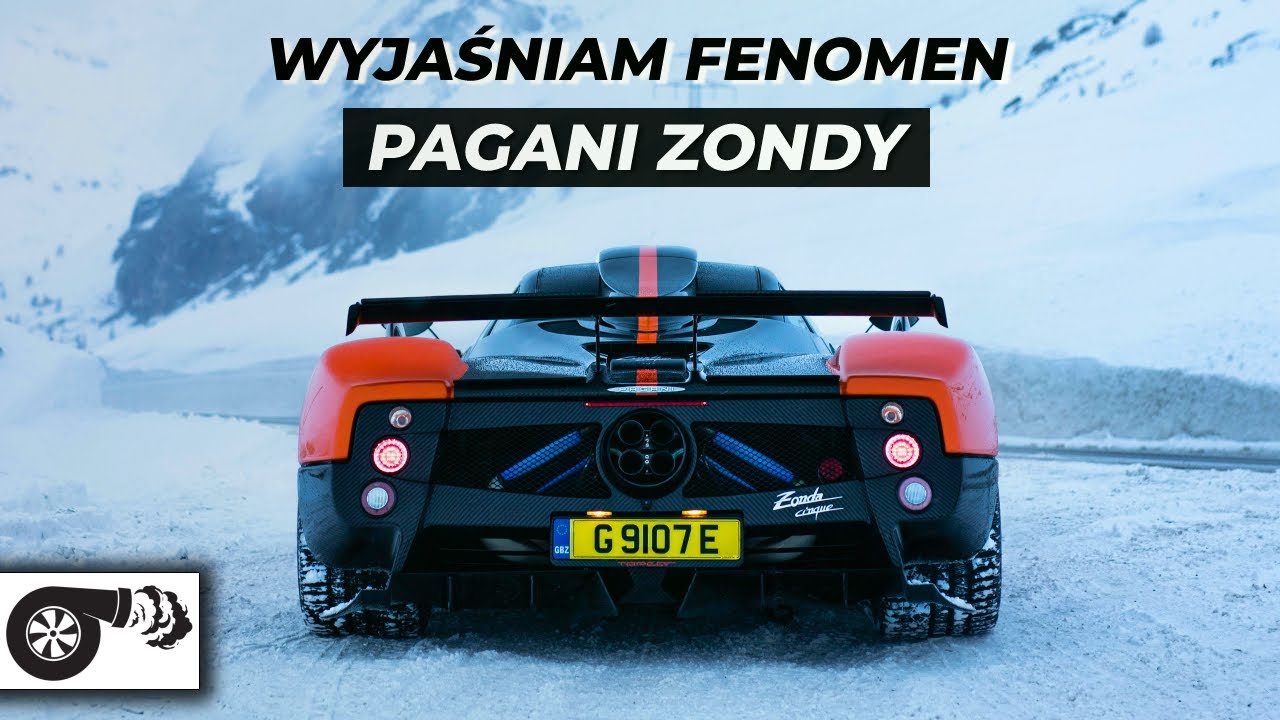 Pagani Zonda - włoski potwór, ale związany z Mercedesem. Pod jednym kątem wyprzedził swoje czasy...