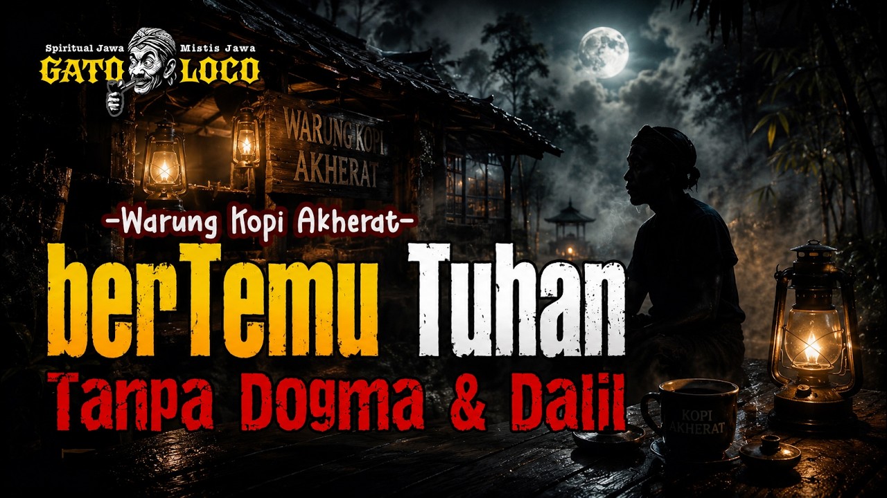 Bertemu TUHAN Tanpa DOGMA & DALIL ‼️ Makrifat WARUNG KOPI -  #wejangan #mistis #gatoloco