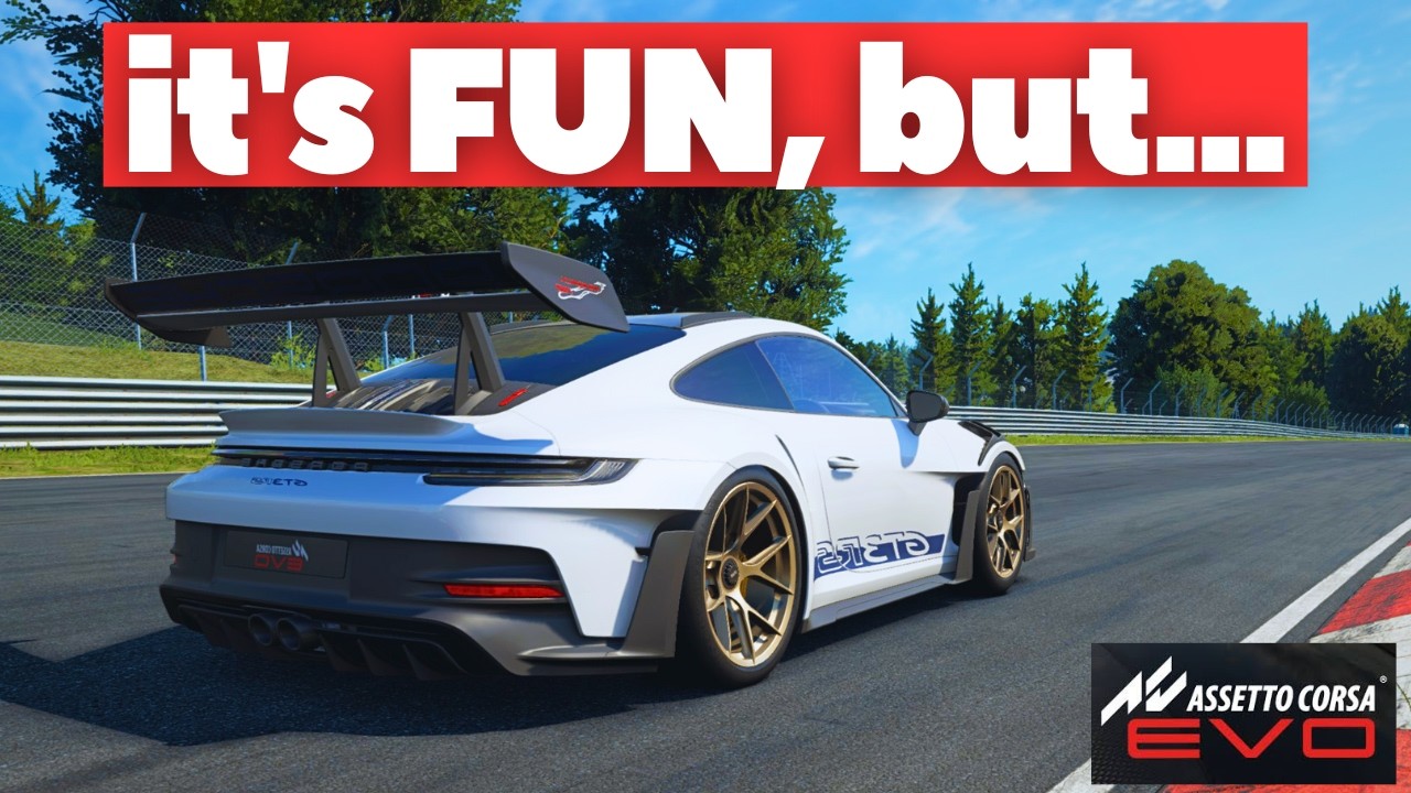 Это обновление для Assetto Corsa Evo — весёлое, но...