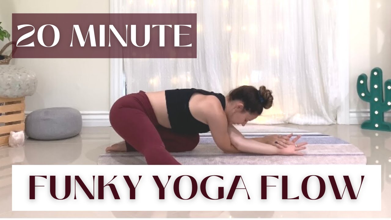 20 MINUTE FUNKY YOGA FLOW | with MaryAnngeline