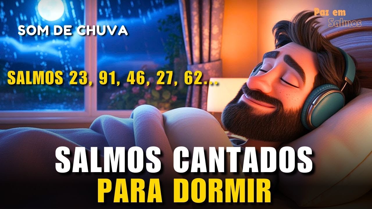 Ouça Isso Antes de DORMIR e MILAGRES Acontecerão - Salmos Cantados para Dormir em Paz