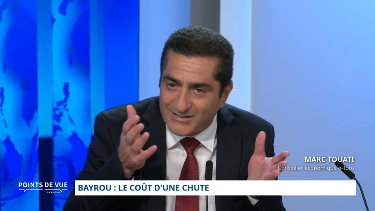 Bayrou : Le coût d’une chute ! Emission sur LeFigaro TV