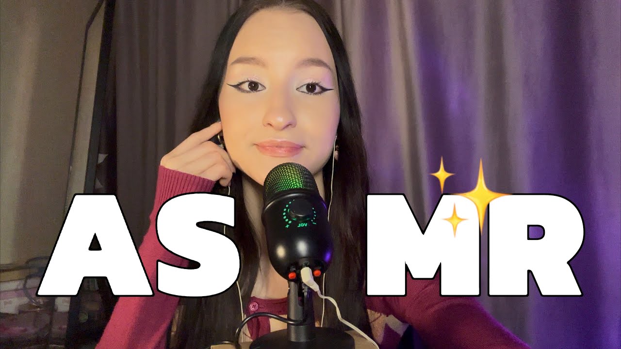 ✨Мой первый ASMR🩷