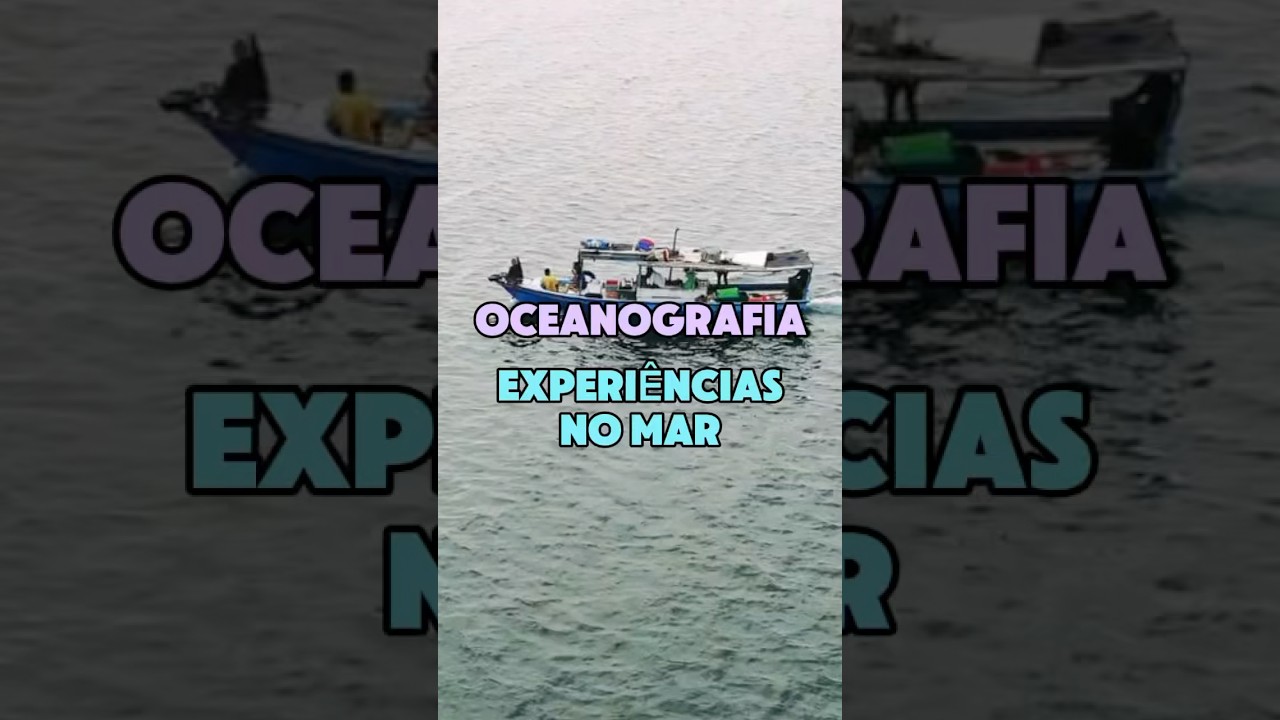 Oceanografia: experi&ecirc;ncias no mar durante a faculdade #oceanografia #estudanteoceanografia