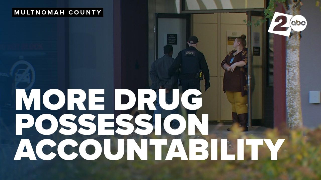 Multnomah County Commissioners vote for more accountability for people caught with drugs