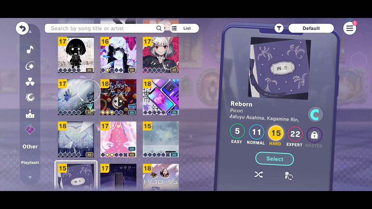 Playing pjsk as a normal player-