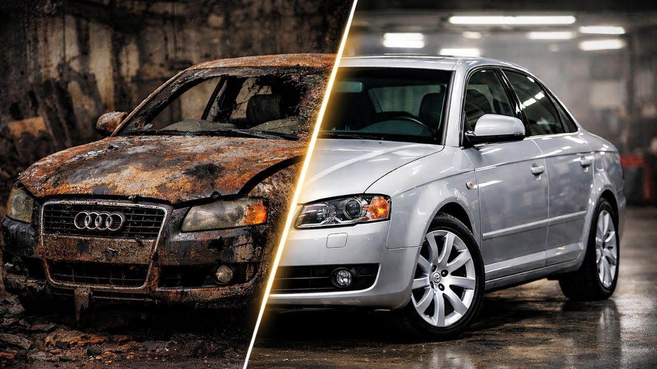 ASMR Car Restoration! Full Restoration Audi A4 2005 Restoration