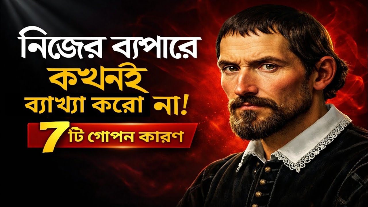যত কম ব্যাখ্যা করবে, তত বেশি শক্তিশালী হবে | The Power of Silence | Motivational Bangla