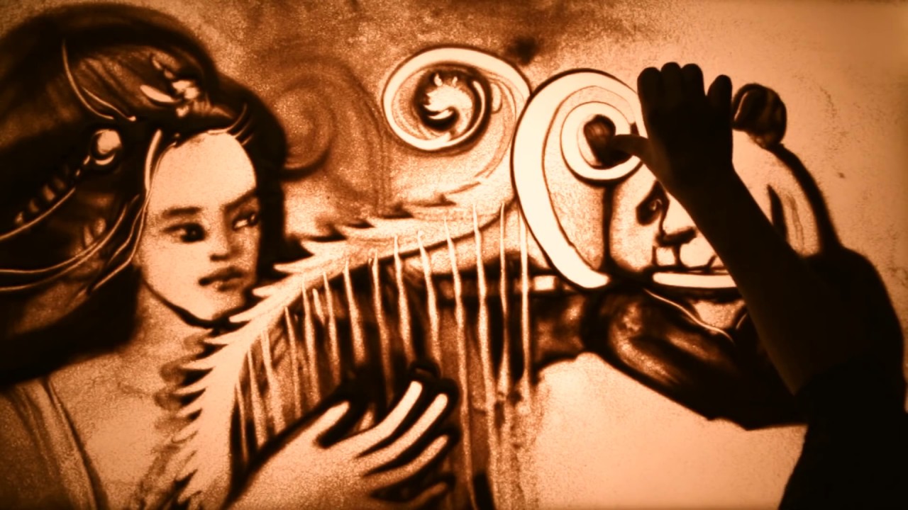 AMAZING sand art by
