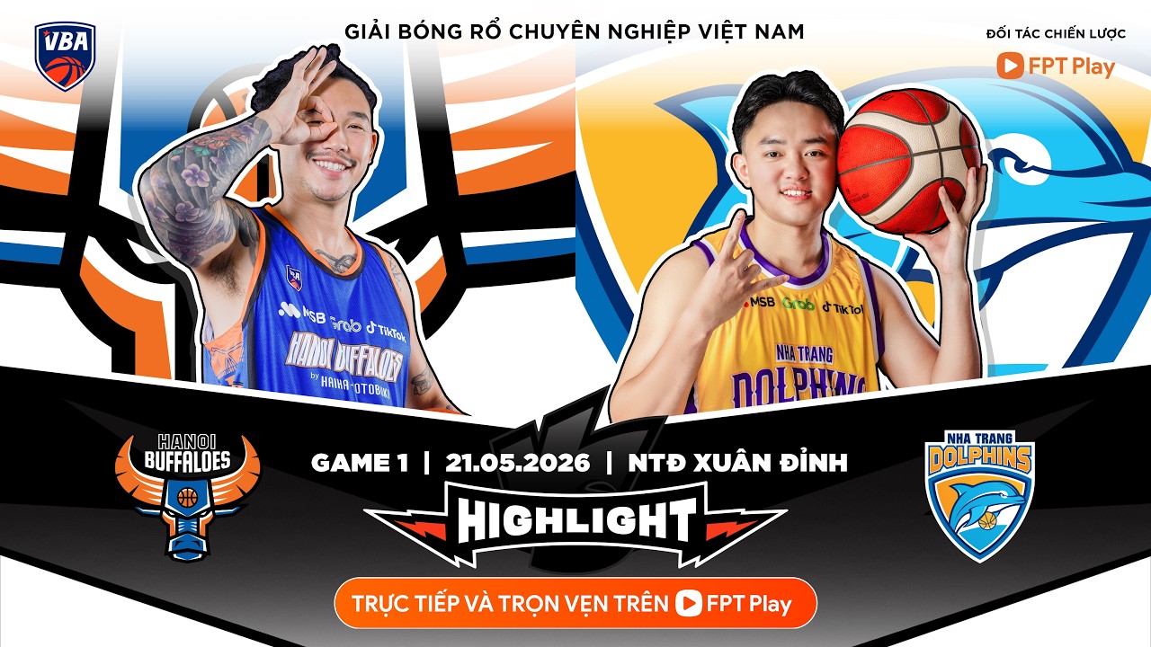 Hanoi Buffaloes vs. Nha Trang Dolphins - Game Highlights