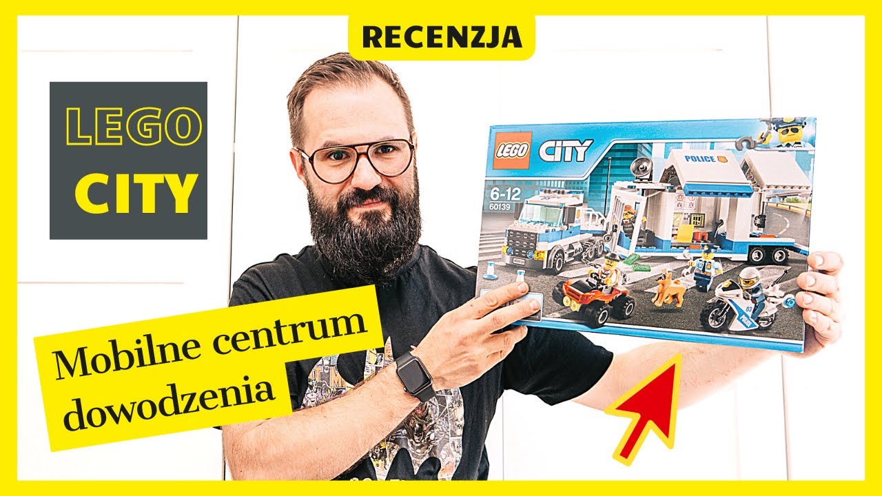 LEGO City: Mobilne centrum dowodzenia 60139 - RECENZJA | Świetny zestaw do zabawy! 👮🏼‍♀️🚓