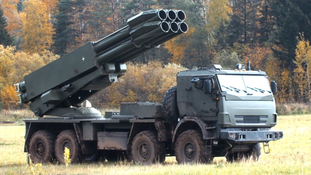 Новая РСЗО Сарма России, обзор