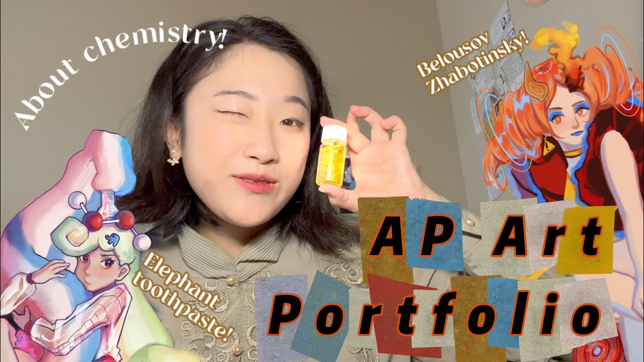 My AP Art (+AP CHEM??) Portfolio | top score 5 | Digital Art