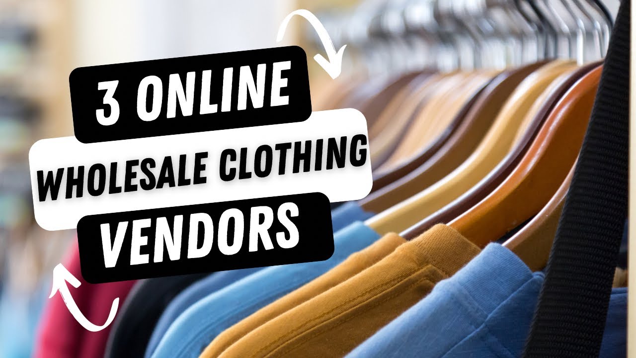 3 Online Wholesale Clothing Vendors For Brand Owners