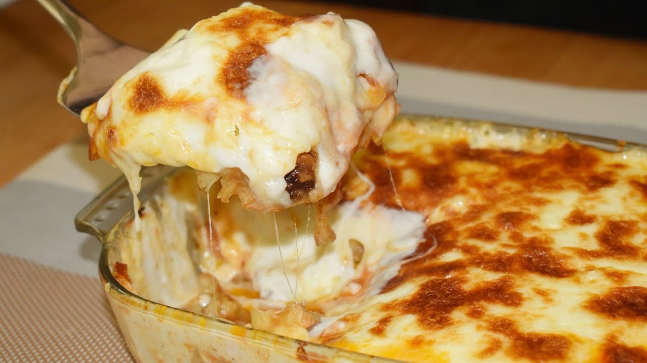 كراتان الباذنجان مع البطاطس باروع والذ طريقة ممكن تعملها Eggplant Gratin With Potato