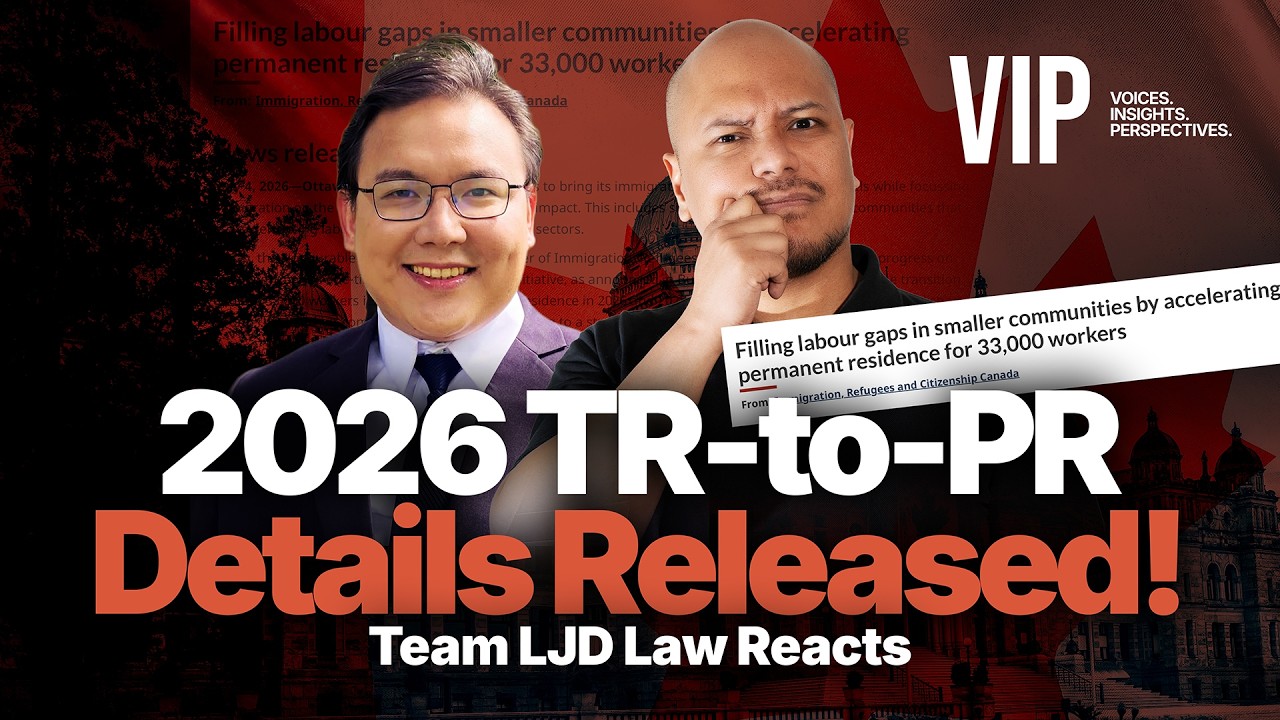IRCC Just Released TR-to-PR 2026 Details &mdash; Lawyers React