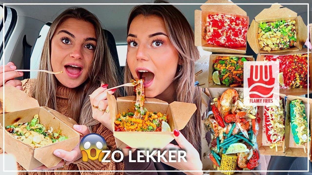 FLAMY FRIES MUKBANG 🧀🌶😱 Met Isabelle | Sara Verwoerd