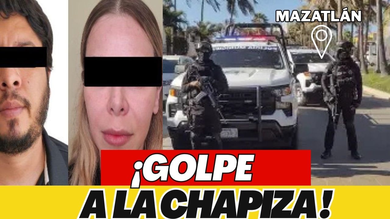 Sigue la cacería: golpe a la Chapiza tras cateos en Mazatlán