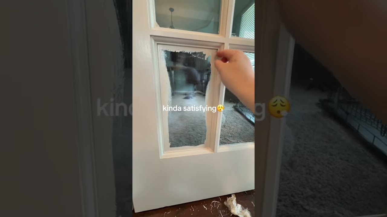 ASMR Satisfying Peel: Liquid Masking Removal on French Doors | The Picky Painters