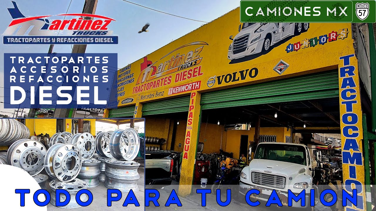 ¡Conociendo MARTINEZ TRUCKS! (ARMADORA, TRACTOPARTES Y REFACCIONES DIÉSEL) en CAMIONES MX