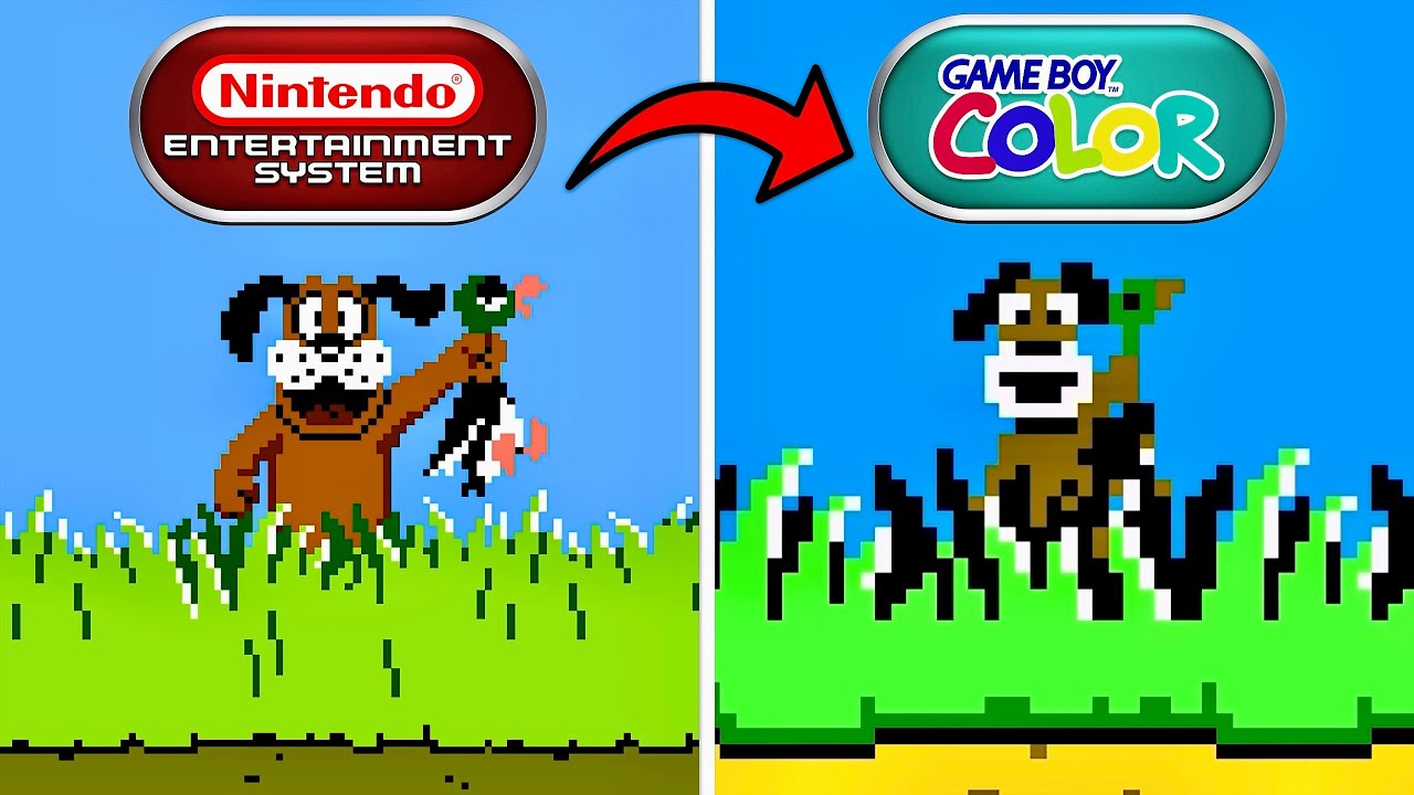 What if Duck Hunt was a Game Boy Color Game?!