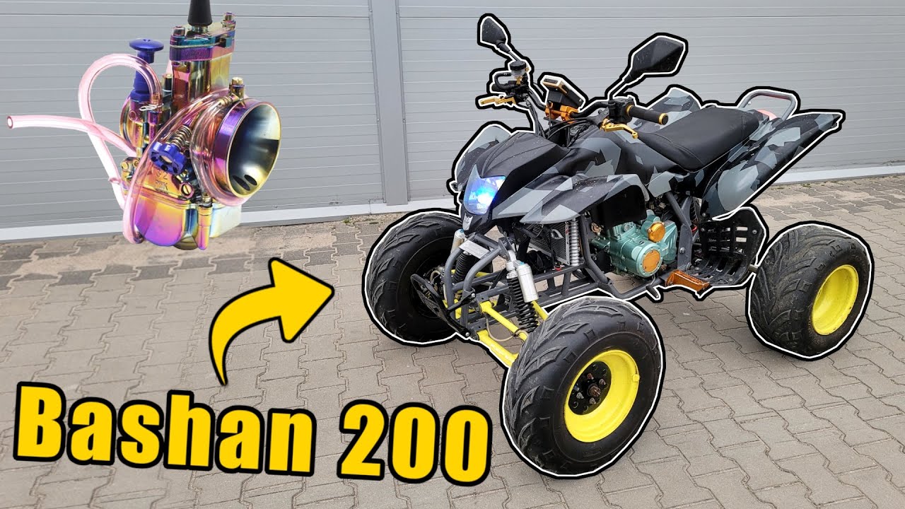 BASHAN 200 || Regulacja Gaźnika
