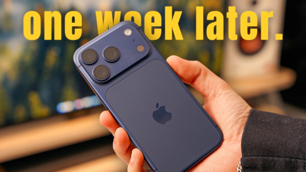Пользователь Pro Max перешёл на iPhone 17 Pro (спустя неделю)
