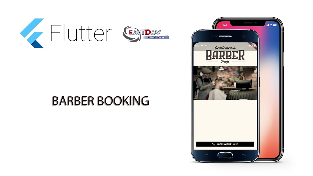 Flutter Tutorial - Barber Booking App #4 Register Account