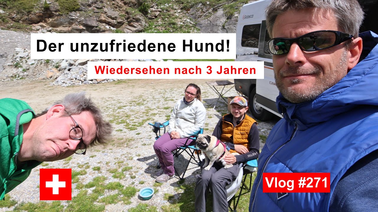 #271 Schweiz, fast Italien | Val di Lei mit Besuch | Keksabend & Drohnenmorgen | Arthur und der Hund