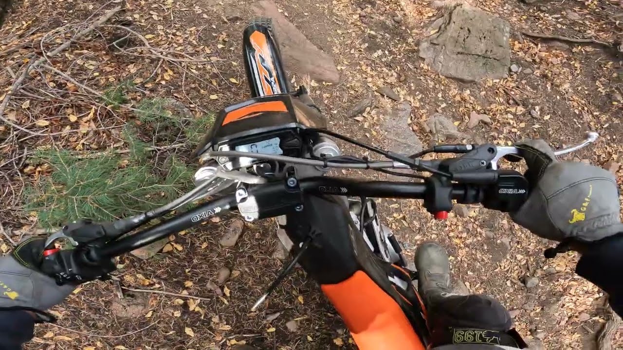 Not Just a Trials Bike… | Sherco TY 125 on East Bear Single Track, CO