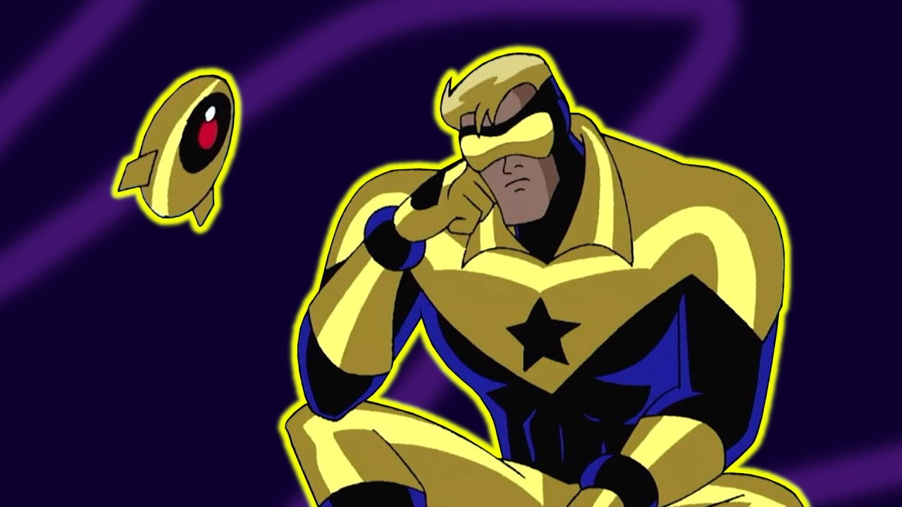 Booster Gold контролирует толпу