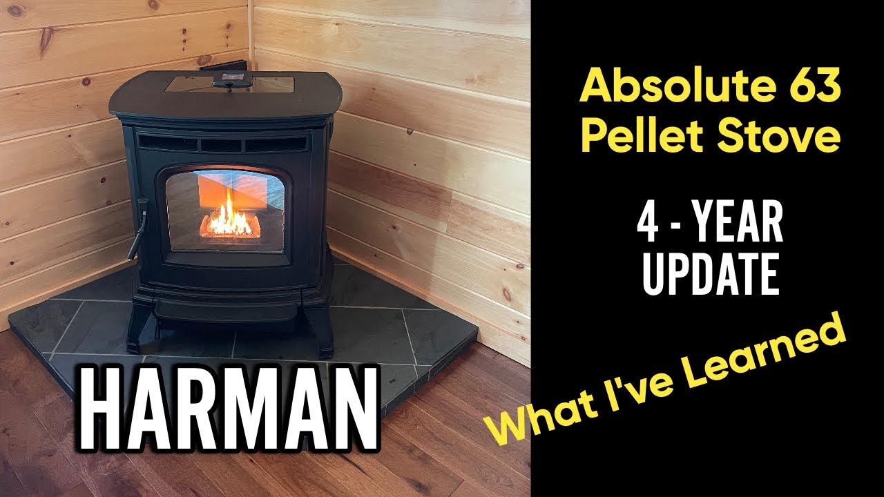 4 Year Update on Our Harman Absolute 63 Pellet Stove.  I did some things different this year.