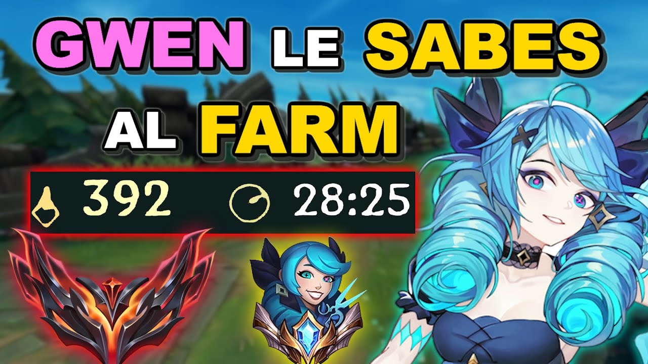 ¡390 CS en 28 MINUTOS! FARMEA como DIOS | Ranked GM