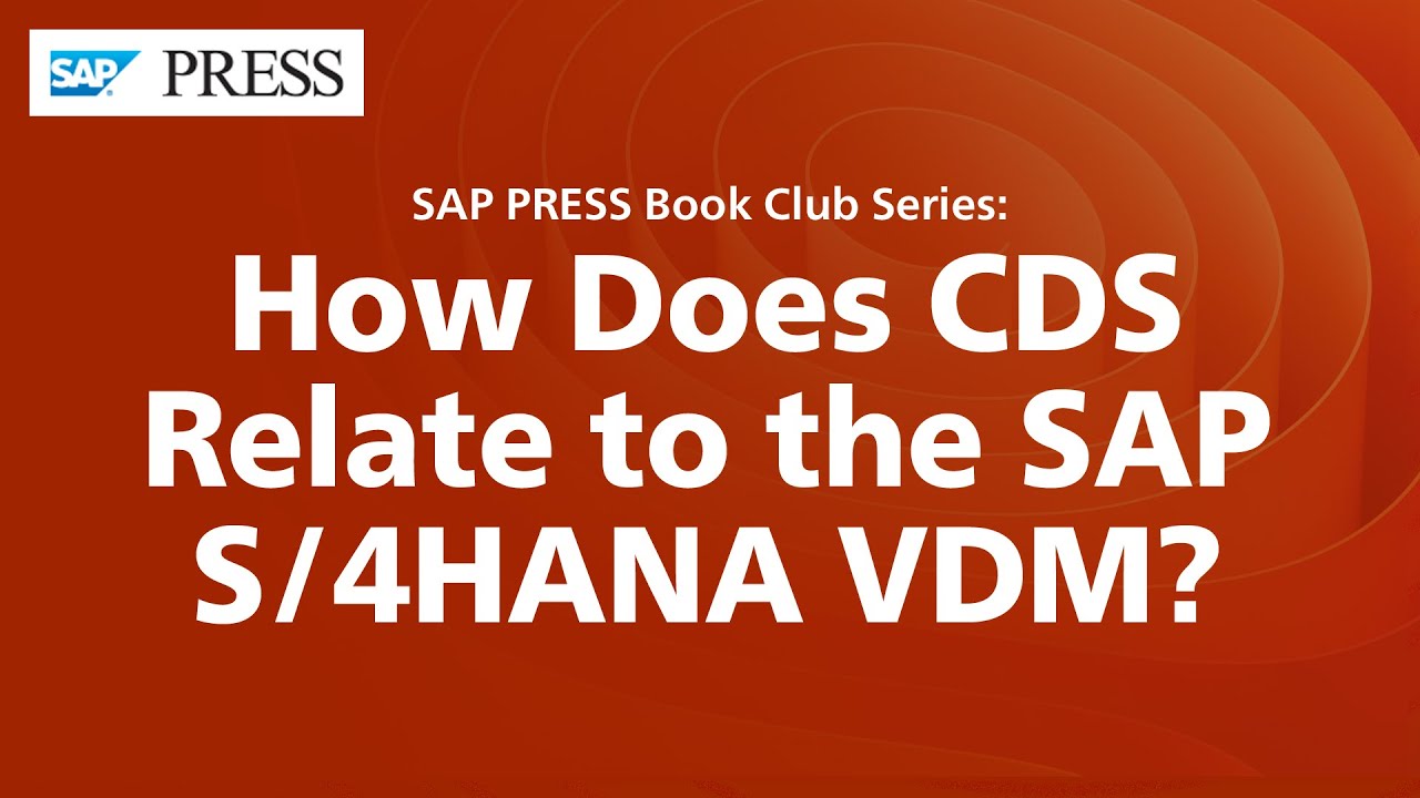 How Does CDS Relate to the SAP S/4HANA Virtual Data Model?