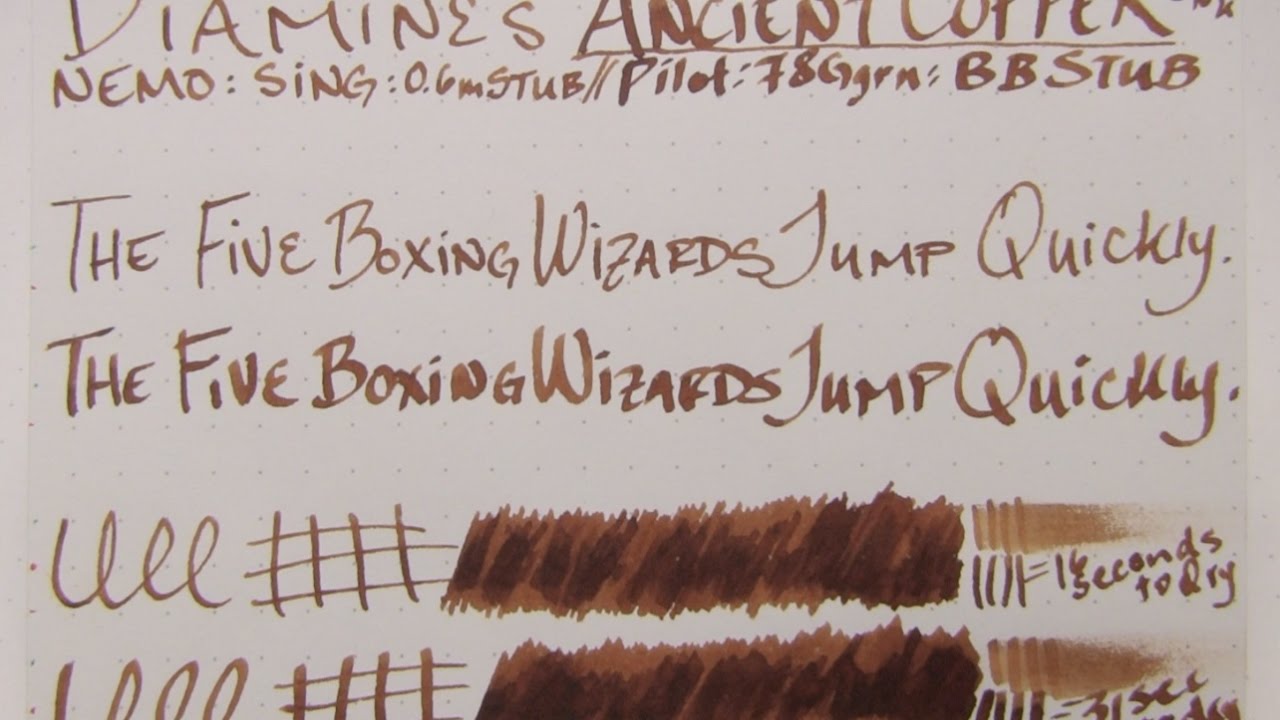 Ink Re-Review: Diamine's 