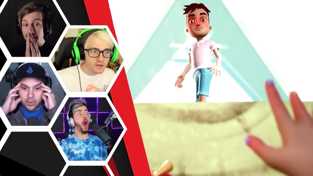 Let's Players Reaction To The Tragic Ending Of Chapter 5 Of Hello Neighbor: Hide And Seek