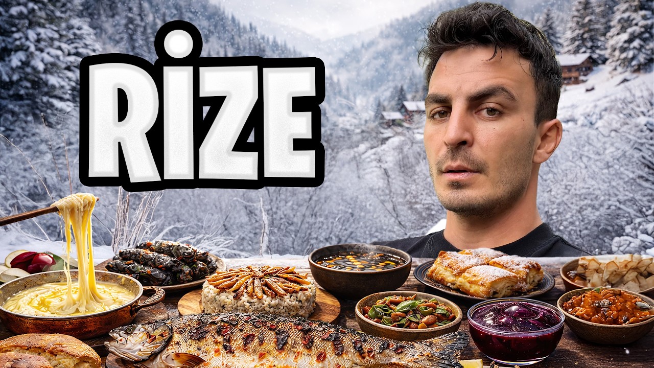 Rize Efsane Lezzetleri!! (Trabzon vs Rize)