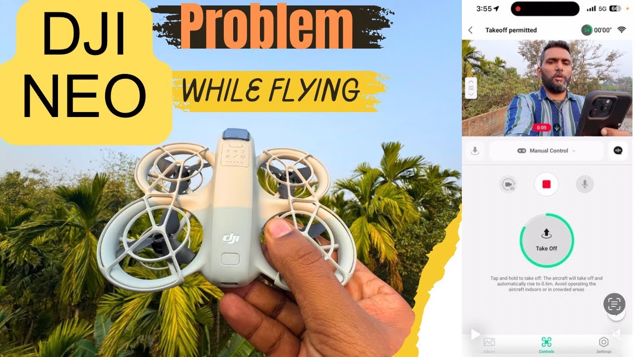 DJI Neo 🇮🇳 Max Height & Distance range test with Fly App without controller
