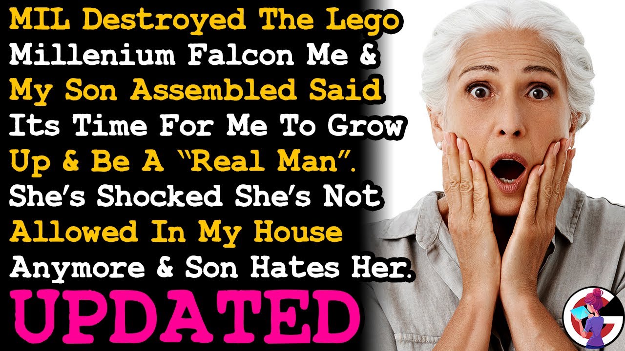UPDATE MIL Destroyed My Lego Millennium Falcon My & My Son Assembled, Shocked We Hate Her. AITA