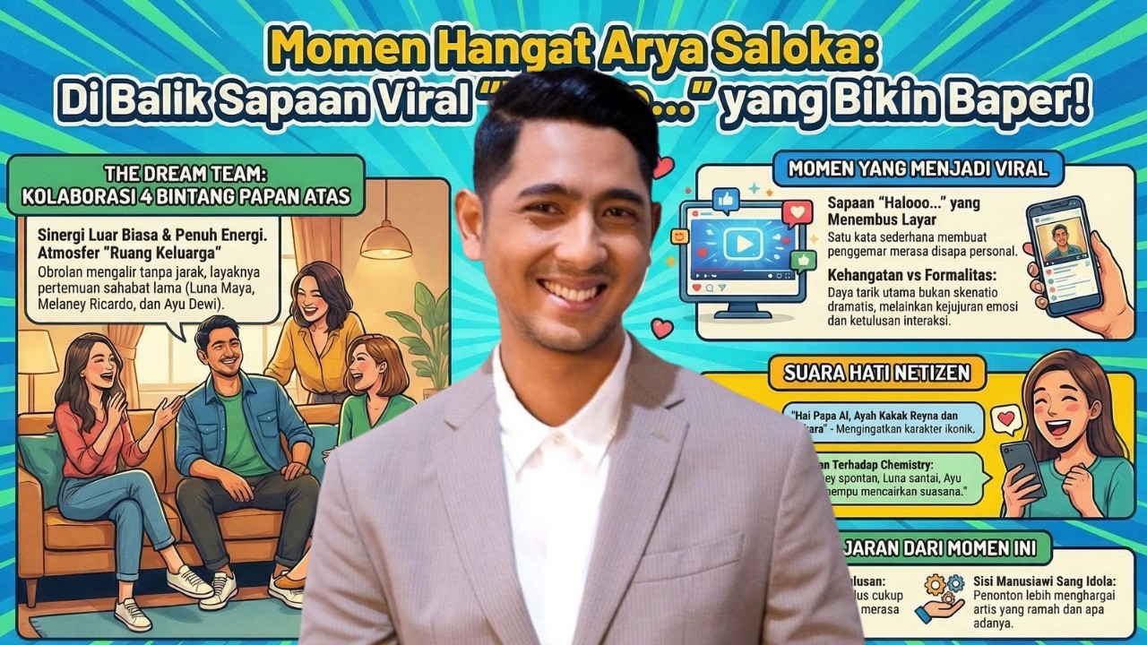 VIRAL DI MEDSOS! Arya Saloka Bikin Ayu Dewi & Luna Maya Tertawa di Podcast Ini